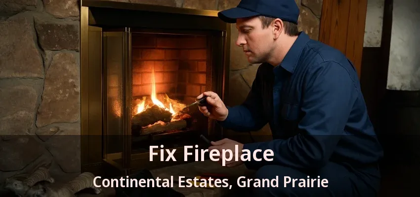 Fix Fireplace Continental Estates, Grand Prairie - TX
