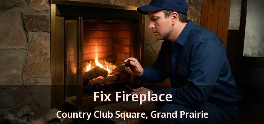 Fix Fireplace Country Club Square, Grand Prairie - TX