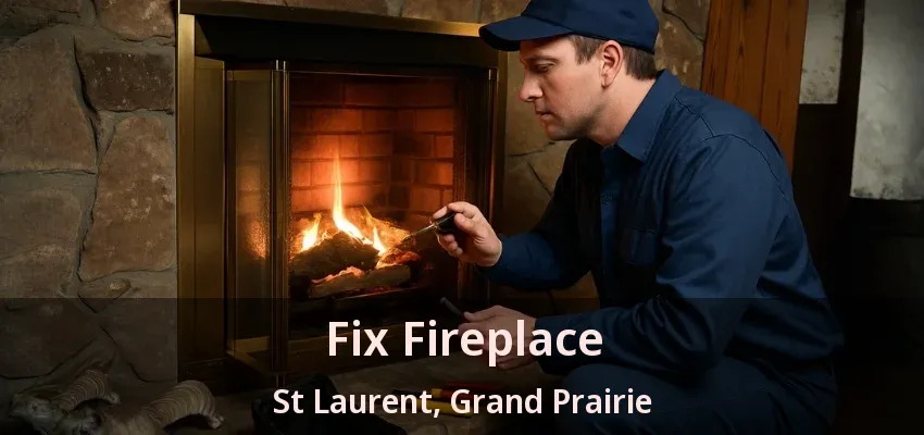 Fix Fireplace St Laurent, Grand Prairie - TX