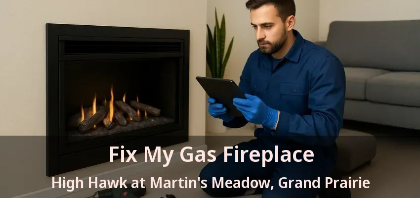 Fix My Gas Fireplace High Hawk at Martin's Meadow, Grand Prairie - TX