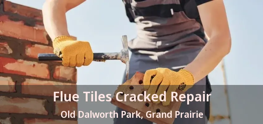 Flue Tiles Cracked Repair Old Dalworth Park, Grand Prairie - TX