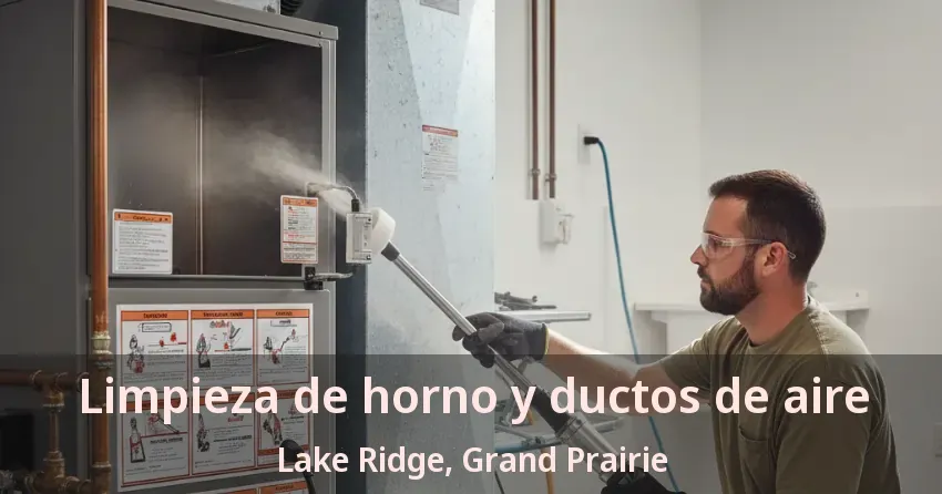 Limpieza de horno y ductos de aire Lake Ridge, Grand Prairie - TX
