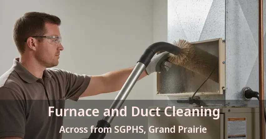 Furnace and Duct Cleaning Across from SGPHS, Grand Prairie - TX
