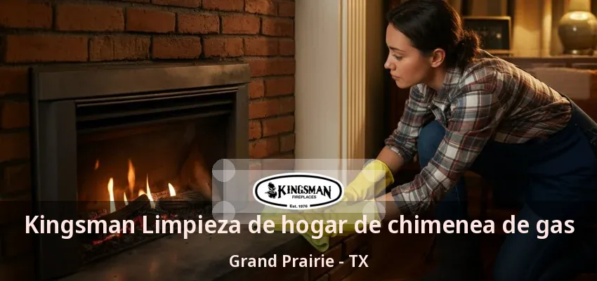 Kingsman Limpieza de hogar de chimenea de gas Grand Prairie - TX