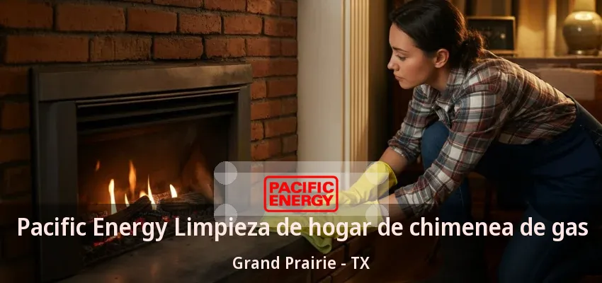 Pacific Energy Limpieza de hogar de chimenea de gas Grand Prairie - TX