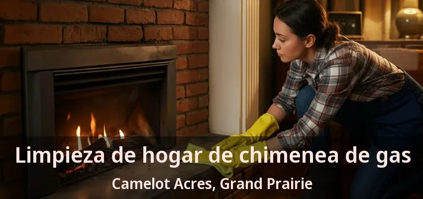 Limpieza de hogar de chimenea de gas Camelot Acres, Grand Prairie - TX Limpieza de hogar de chimenea de gas Camelot Acres, Grand Prairie - TX
