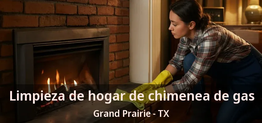 Limpieza de hogar de chimenea de gas Grand Prairie - TX
