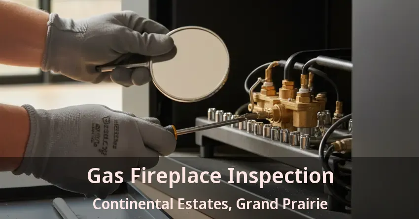 Gas Fireplace Inspection Continental Estates, Grand Prairie - TX