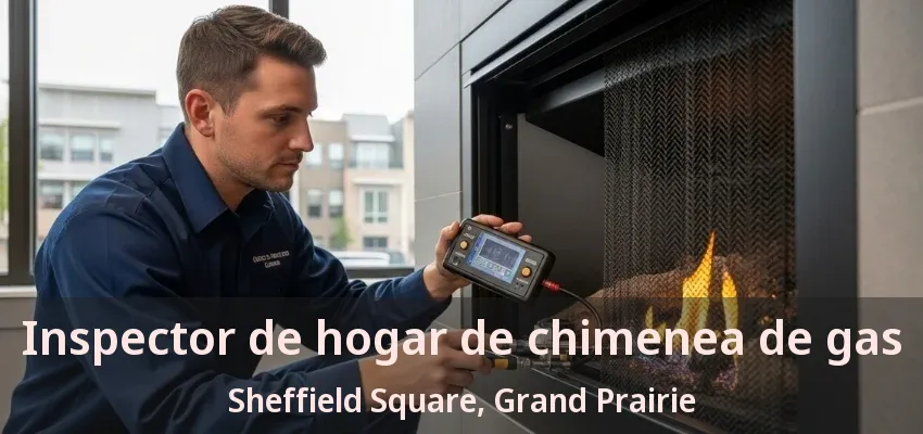 Inspector de hogar de chimenea de gas Sheffield Square, Grand Prairie - TX