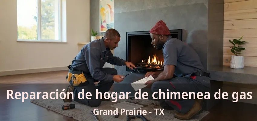 Reparación de hogar de chimenea de gas Grand Prairie - TX