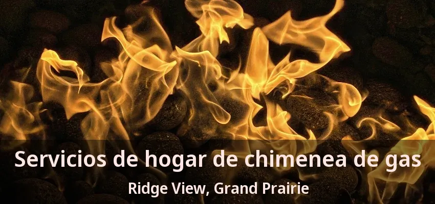 Servicios de hogar de chimenea de gas Ridge View, Grand Prairie - TX
