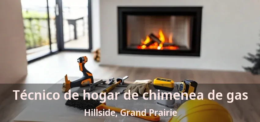 Técnico de hogar de chimenea de gas Hillside, Grand Prairie - TX