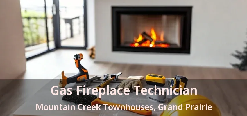 Gas Fireplace Technician Mountain Creek Townhouses, Grand Prairie - TX