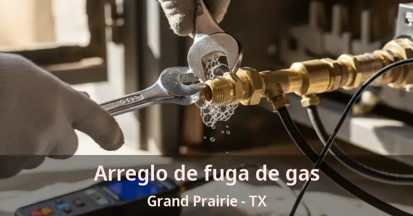 Arreglo de fuga de gas Grand Prairie - TX Arreglo de fuga de gas Grand Prairie - TX