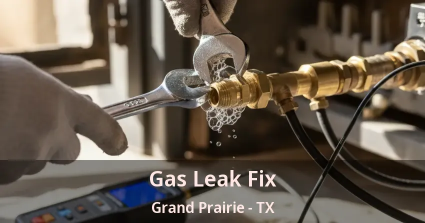 Gas Leak Fix Grand Prairie - TX