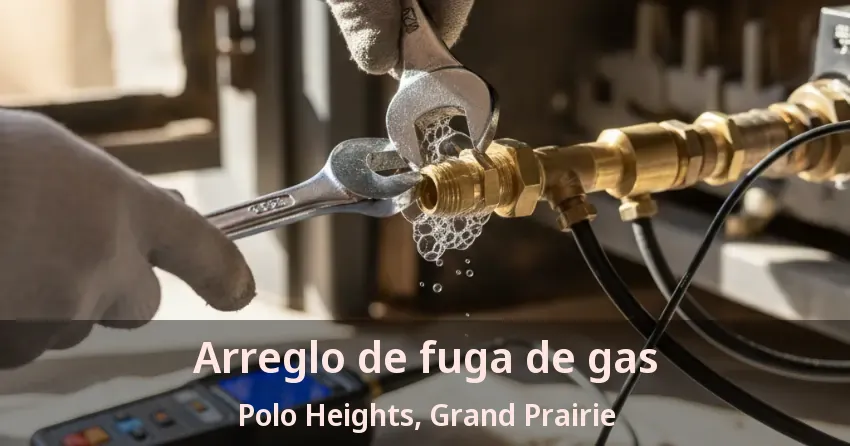 Arreglo de fuga de gas Polo Heights, Grand Prairie - TX Arreglo de fuga de gas Polo Heights, Grand Prairie - TX