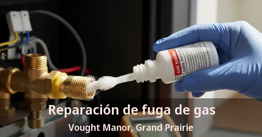 Reparación de fuga de gas Vought Manor, Grand Prairie - TX Reparación de fuga de gas Vought Manor, Grand Prairie - TX