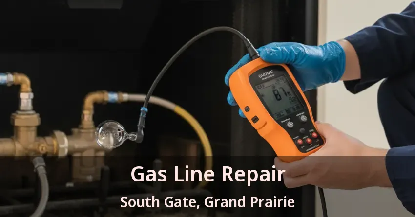 Gas Line Repair South Gate, Grand Prairie - TX