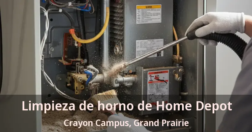 Limpieza de horno de Home Depot Crayon Campus, Grand Prairie - TX