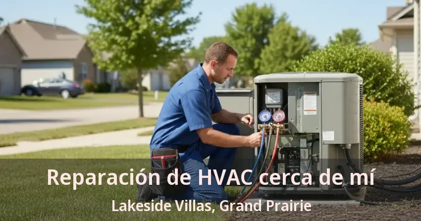 Reparación de HVAC cerca de mí Lakeside Villas, Grand Prairie - TX