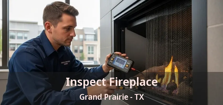 Inspect Fireplace Grand Prairie - TX