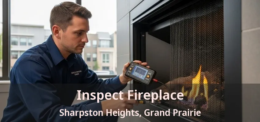 Inspect Fireplace Sharpston Heights, Grand Prairie - TX