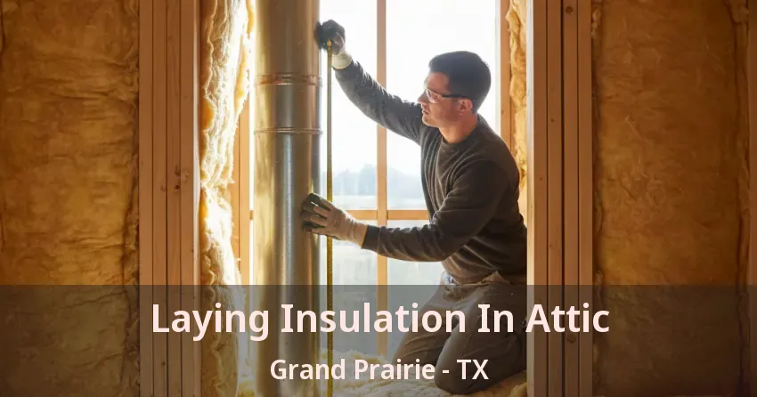 Laying Insulation In Attic Grand Prairie - TX