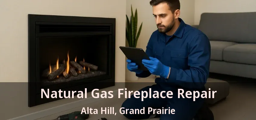 Natural Gas Fireplace Repair Alta Hill, Grand Prairie - TX