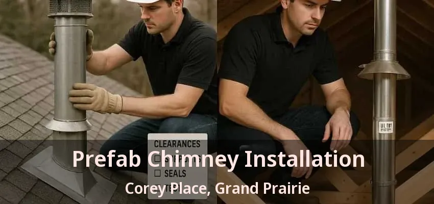 Prefab Chimney Installation Corey Place, Grand Prairie - TX
