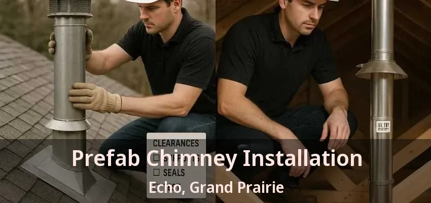 Prefab Chimney Installation Echo, Grand Prairie - TX
