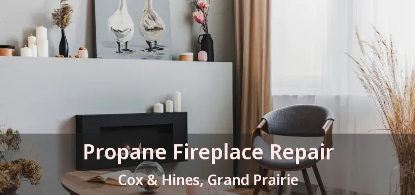 Propane Fireplace Repair Cox & Hines, Grand Prairie - TX