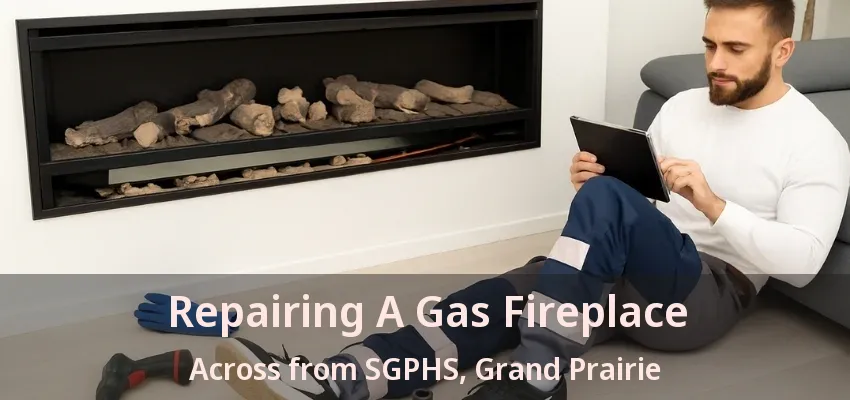 Repairing A Gas Fireplace Across from SGPHS, Grand Prairie - TX