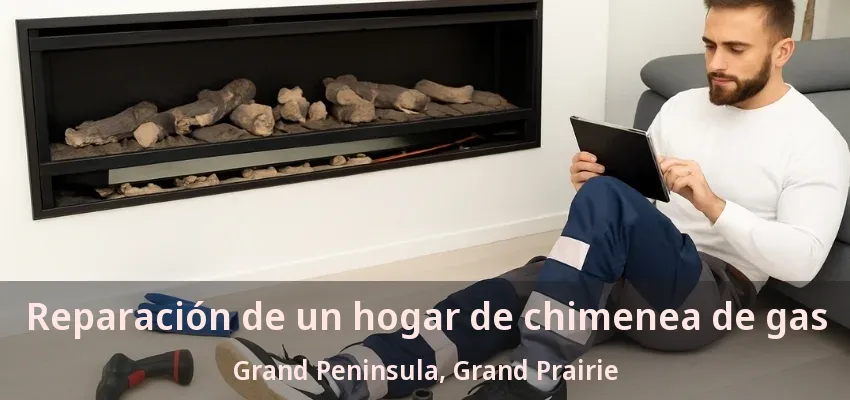 Reparación de un hogar de chimenea de gas Grand Peninsula, Grand Prairie - TX Reparación de un hogar de chimenea de gas Grand Peninsula, Grand Prairie - TX