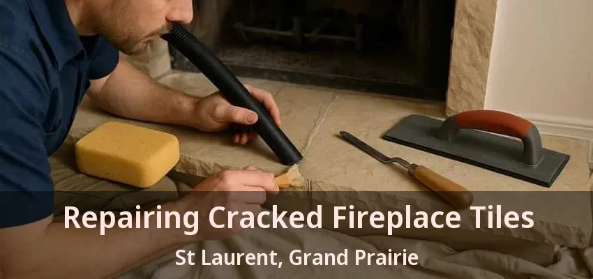 Repairing Cracked Fireplace Tiles St Laurent, Grand Prairie - TX