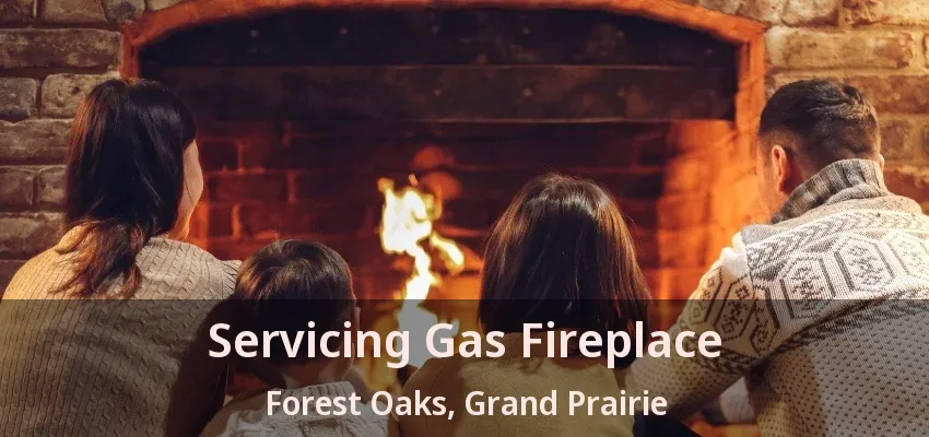 Servicing Gas Fireplace Forest Oaks, Grand Prairie - TX