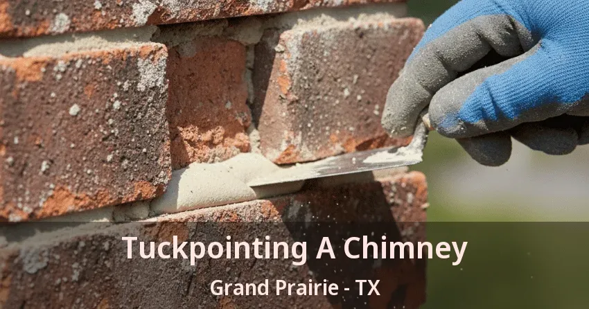 Tuckpointing A Chimney Grand Prairie - TX