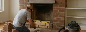 Fireplace Rebuild Alta Hill, Grand Prairie