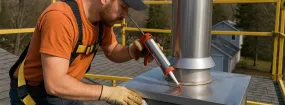 Prefab Chimney Installation Alta Hill, Grand Prairie